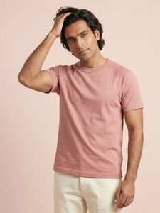 T-shirt classique pour homme, bleu, col rond, manches courtes, coupe classique, décontracté, en coton, pour tous les jours, la gym, les voyages et les sorties - Product Image 1