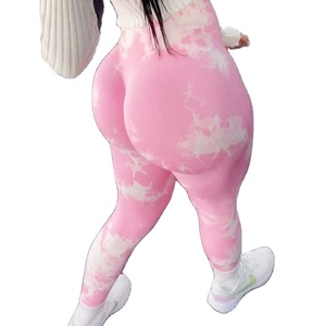Pantalons de yoga pour femmes grande taille sport Fitness vêtements de sport personnalisés Leggings de gymnastique lifting des fesses taille haute jambières de yoga d'entraînement - Product Image 1