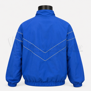 Veste coupe-vent unisexe personnalisée, imperméable, respirante, écologique, légère, pour le sport, la course, l'hiver, fabricant OEM ODM - Product Image 2