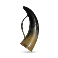 Corne à boire artisanale en métal, style médiéval Viking, personnalisable OEM ODM, vente en gros, DECORYUG