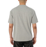 Camiseta Personalizada de Manga Corta para Hombre, 100% Algodón, Color Gris, con Estampado de Letras, Corte Regular, Estilo Casual con Cuello Redondo - Product Image 4