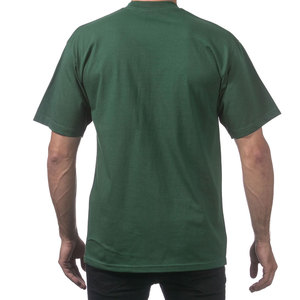 Camiseta Blanca para Hombre, 100% Algodón, Manga Corta, Cuello Redondo, Corte Regular, Cómoda, Secado Rápido, Transpirable, Informal - Product Image 5