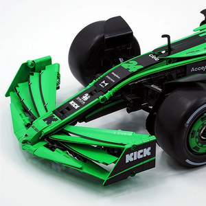 Set de Bloques de Construcción de Coche de Carreras de Fórmula 1 Sauber F1 Team C44 a Escala 1:8, 40 Piezas, Modelo de Juguete Electrónico para Niños C64010 - Product Image 6