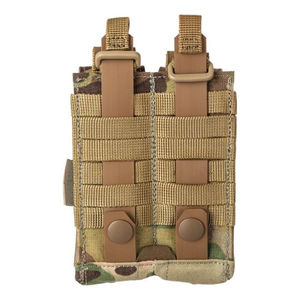 Pochette double utilitaire MOLLE personnalisée, organiseur d'équipement extérieur, sac à outils de style tactique durable pour téléphone et accessoires de paintball - Product Image 4