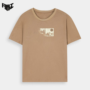 Camiseta Gráfica Personalizada al por Mayor para Hombre, Estilo Oversize Relajado, Streetwear, 250 GSM, Algodón Pesado, Marca Privada, Suministro OEM - Product Image 1