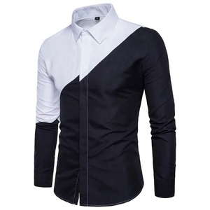 Nueva Camisa de Vestir para Hombre 2026, Diseño Moderno y Económico, Camisa Casual de Algodón con Rayas Verticales, Corte Ajustado, Manga Larga - Product Image 1