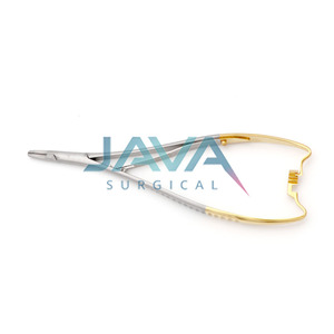 Portaagujas Lichtenberg Manual TC 1.5mm 17cm, Instrumento Quirúrgico de Acero Inoxidable con Puntas de Carburo de Tungsteno para Sutura de Precisión - Product Image 5