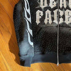 Hoodies streetwear en coton 100% fabriqués au Pakistan, personnalisés, délavés, les plus vendus pour l'hiver, à prix abordables, confortables, avec les dernières patchs tendance - Product Image 5