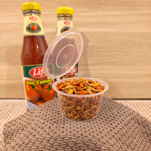 Gobelet à portion TW T4 4oz avec couvercle à charnière, sans BPA, biodégradable, compatible lave-vaisselle, compostable, écologique, compatible congélateur, compatible micro-ondes, PP - Product Image 2