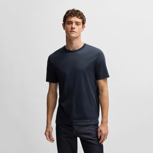 T-shirts vierges pour hommes de qualité supérieure avec logo OEM, en coton, à manches courtes, pour usage décontracté, personnalisables avec impression sur mesure - Product Image 1
