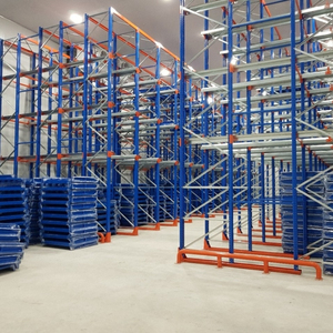 Drive In <b>Racking</b> <b>System</b> Allowing Forklift Entry Into Lanes To Maximize Storage Density And Warehouse Space Utilization - Product Image 4