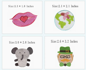 Parches Bordados Grandes con Logotipo Personalizado, Apliques para Chaquetas y Bolsos, Logotipo Personalizado OEM ODM, Suministro de Fábrica al por Mayor, Calidad Premium - Product Image 4
