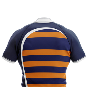 Camiseta de Rugby al por Mayor 100% Poliéster, Transpirable, de Secado Rápido, con Nombre y Número del Equipo Personalizados, Tallas para Adultos - Product Image 6