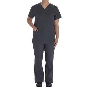 2025 Custom Logo Unisex Elastic Quick Dry High-quality Scrub <b>Sets</b> for Nursing <b>Doctors</b> Hospital Uniforms Knitted Cotton Blends - Product Image 5