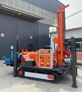 Machine de forage de plate-forme de 400m de profondeur Machine de forage de forage de puits d'eau en acier de haute qualité pour la communauté - Product Image 6