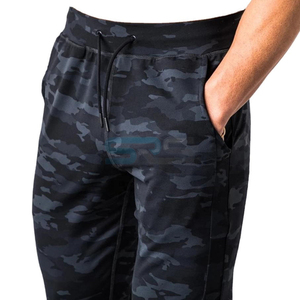 Pantalones Deportivos Casuales de Moda para Hombre, de Algodón Ligero, Estilo Urbano, Cintura Elástica, Corte Holgado, para Uso Diario, OEM ODM - Product Image 6