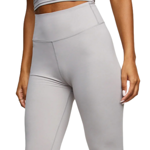Women's Mid Waist Casual Solid Yoga Leggings Stretch Fitness Workout Running Training Breathable Activewear <b>Tummy</b> <b>Control</b> - Product Image 3