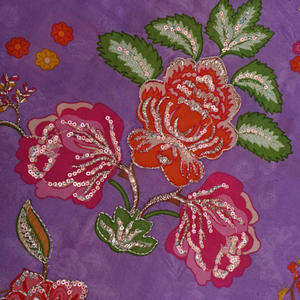 Tissu imprimé numérique, tissu brodé, tissu à sequins, dentelle en filet, organza pour Abaya, Kaftan, Robe - Vente en gros et Exportation - Product Image 5