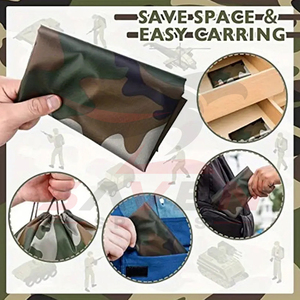 Waterproof Drawstring <b>Backpack</b> For Outdoor Activities And Travel Lightweight And Durable Storage Bag For Men <b>Women</b> - Product Image 2