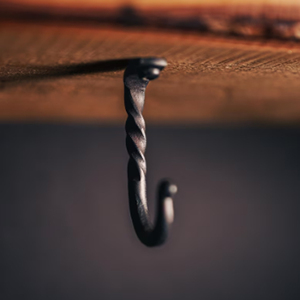 Hand Forged Iron <b>Wall</b> <b>Hook</b> Cast Iron <b>Wall</b> <b>Hook</b> - Product Image 2