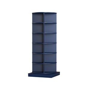 Scarpiera Girevole Blu a 360 Gradi con 6 Ripiani, Accessori per Armadio - Product Image 2