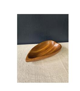 Elegante Tazón de Servir Hecho a Mano de Madera de Acacia Ecológica, Diseño Profundo, Superficie Pulida Segura para Alimentos, para Servir Ensaladas, Pasta y Bocadillos - Product Image 1