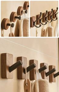 Wholesale 6/7/8 Hooks <b>Cheap</b> Electroplated Aluminum Wall Mounted Multifunction Organizing <b>Towel</b> Hook for Bathroom - Product Image 6