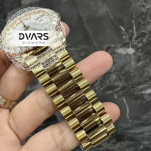Montre-bracelet automatique de luxe Eminence, mouvement mécanique, acier inoxydable, diamant Moissanite couleur D VVS1, cristal saphir - Product Image 4