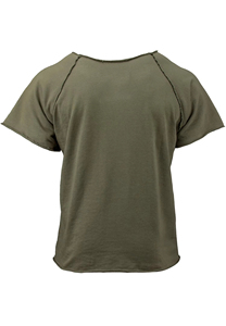 เสื้อยืดโอเวอร์ไซส์ผู้ชายคุณภาพสูง สไตล์สตรีทแวร์ ลายขาดพิมพ์ลายตามสั่ง ผ้าแคนวาสคอตตอน 100% ระบายอากาศได้ดี คอกลม - Product Image 5