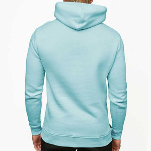 Wholesale High Quality 100% Cotton Breathable Fleece Blank Hoodie Fashion Custom Men Pullover Hoodies for Adults Wholesale Price - Product Image 6