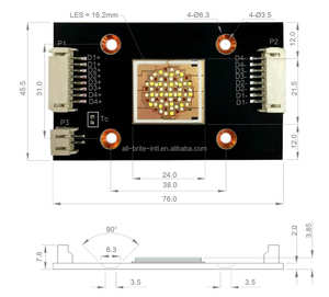 LED smd haute puissance 350W RGBW - Product Image 2