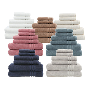Serviettes en coton sur mesure, légères, séchage rapide, douces, pour la maison, l'hôtel, le spa, la salle de sport, les voyages - Product Image 1