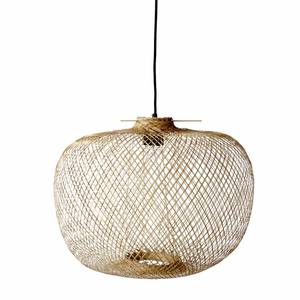Ventes en gros de lampes suspendues en bambou 100% faites à la main, avec cadre tissé, luminaires de plafond au design asiatique pour la décoration intérieure - Product Image 6