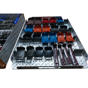 Ensemble d'extracteurs lombaires Clear Line LX avec lames en titane, instruments chirurgicaux orthopédiques pour la colonne vertébrale, certifié CE, Java Surgical - Product Image 1