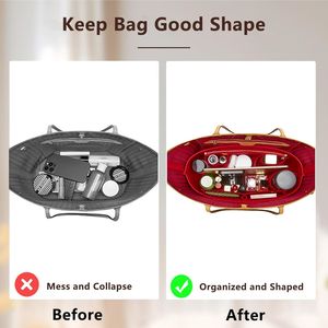 Organizer in Feltro per Borsa Goyard SaintLouis PM con Base Modellante, Compatibile con Speedy 33 e Accessori per Borse - Product Image 3