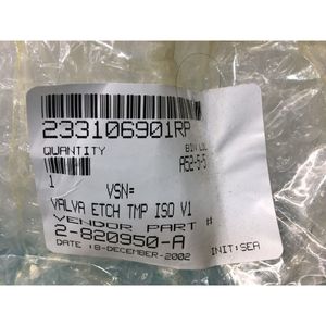 Hitachi 2-820950-A V1 ชุดวาล์ว, Etch, TMP, ISO - อุปกรณ์และอะไหล่เซมิคอนดักเตอร์ระดับโลกที่เชื่อถือได้ - Product Image 1