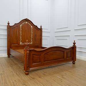 Muebles Antiguos, Camas de Madera, Muebles de Dormitorio Hechos a Medida con Madera Sólida - Product Image 1