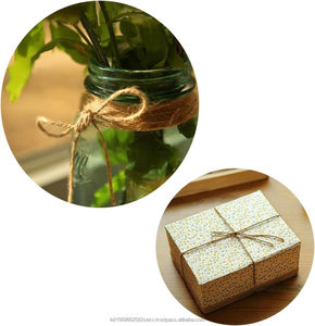 Cordel de Yute Natural de 3 mm, 3 Capas, Ecológico, para Envolver Regalos, Cuerda para Manualidades, Tejido a Mano, Jardinería y Artesanía - Product Image 3