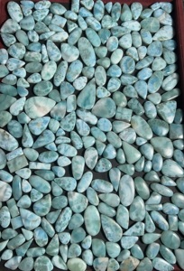 อัญมณี trimurti หินกึ่งมีค่าทรงรีทรงรีตัดหลวมเรียบแผ่นหลังเรียบปรับขนาดได้ - Product Image 2