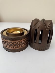 Brûleur à Bakhoor en bois, écologique, fait main, porte-encens pour la fragrance et la décoration de la maison, couleur personnalisée, utilisation intérieure/extérieure - Product Image 3