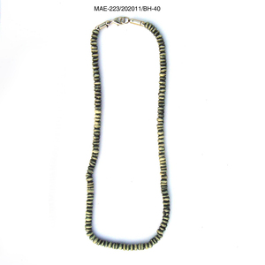 Collar de Moda MAE con Cuentas de Hueso, Cuentas de Piedra Natural en Forma de Corazón de Colores, Joyería Unisex para Hombres y Mujeres, Ideal para Fiestas y Eventos - Product Image 1