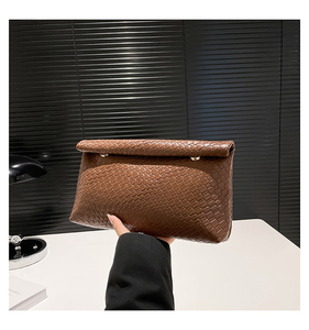 Sac à main en cuir PU de haute qualité pour femmes, nouveau sac à main vintage tendance pour robe de soirée, poche pour téléphone portable d'été - Product Image 2