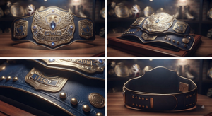 World Heavyweight Championship <b>Belt</b> Unisex Durable Zinc Alloy Thickness High Waist Length Custom Martial Arts Equipment - Product Image 5