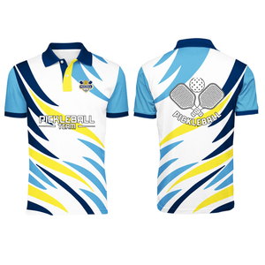 Camisetas de Pickleball para Hombre al por Mayor, Diseño Personalizado OEM, Ropa Deportiva, Polo, Jersey - Product Image 6