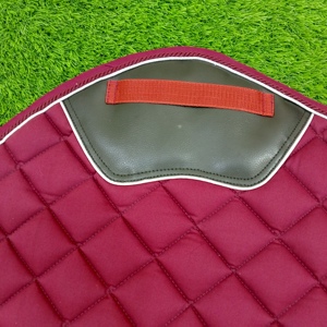 Ensemble de tapis de selle d'équitation professionnels, couleurs personnalisées, doublure en tissu 100% coton, tapis de selle d'équitation réglable - Product Image 2