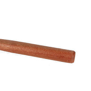Bate de béisbol de 34 pulgadas con barril de 2.5 pulgadas, de una pieza, de madera marrón duradera, para práctica de principiantes - Product Image 3