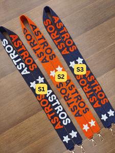 Correas de bolso personalizadas con cuentas para el día del partido, reemplazo de asas de bolso para equipos deportivos, correas cruzadas, correas de hombro de cuentas de semillas, piezas tejidas - Product Image 2