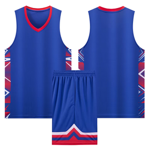 Uniforme de basket-ball personnalisé de haute qualité – Maillot et short d'équipe sublimés 100 % polyester - Product Image 6
