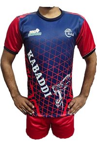 ชุดกีฬาคริกเก็ตฤดูร้อนสำหรับผู้ชาย FASHION SUTRA แบบแห้งเร็ว แขนสั้น มีเชือกผูก ผลิตจากไนลอน/ผ้าฝ้าย - Product Image 3