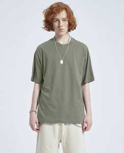 Camiseta Extra Grande para Hombre, 100% Algodón Jersey, Color Liso, Manga Corta, Cuello Redondo, Corte Regular, Logotipo Personalizado, Ropa Casual Urbana - Product Image 6